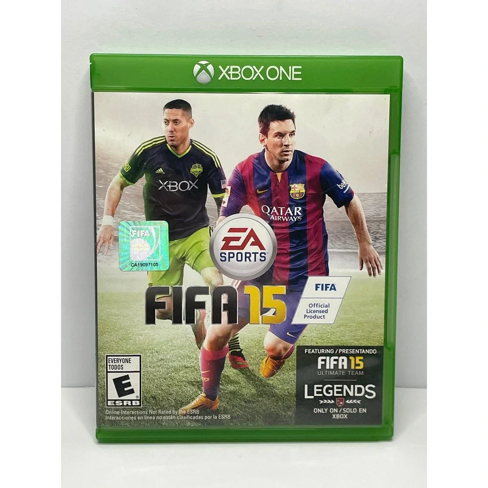 FIFA 15 Xbox One EA Sports Soccer Video Game Lionel Messi Cover Ultimate Team